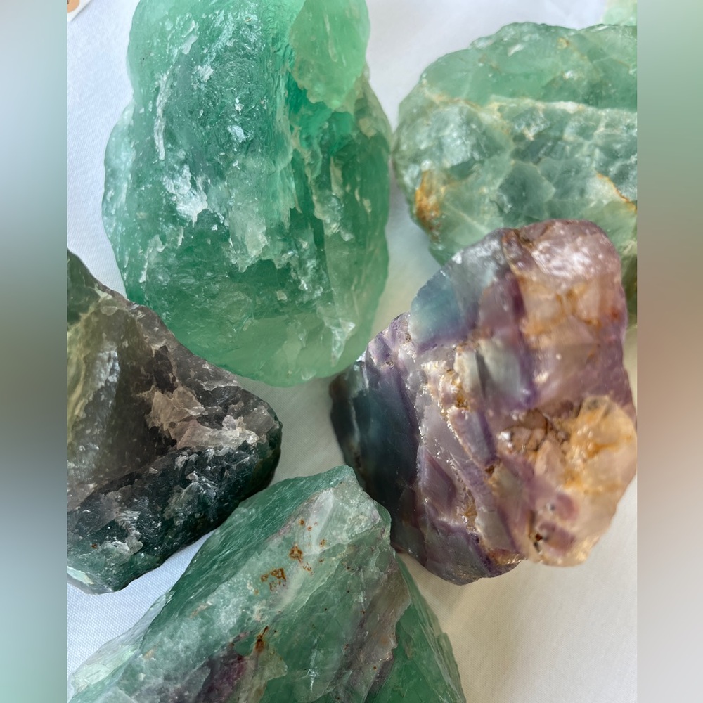 Fluorite raw cut - Picture 1 of 13